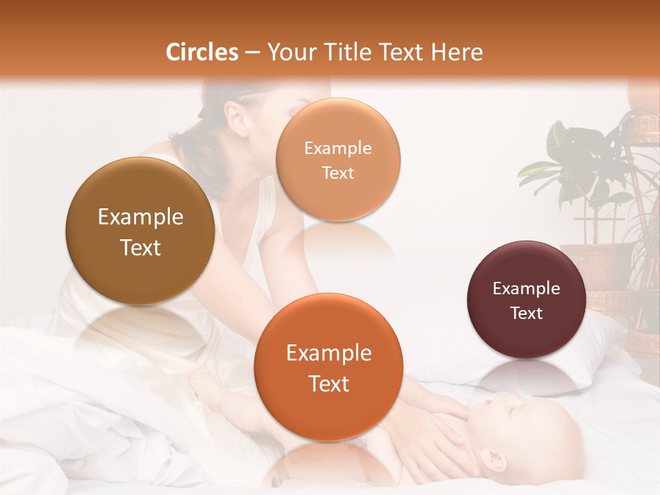 Cute Exercise Parenting PowerPoint Template