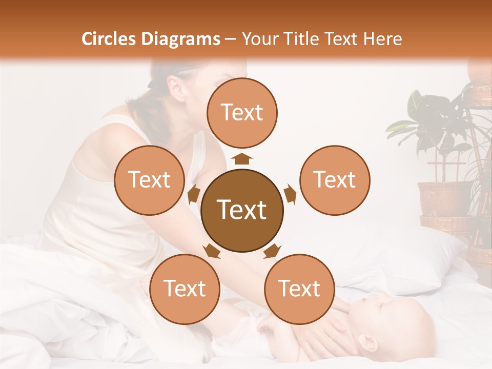 Cute Exercise Parenting PowerPoint Template