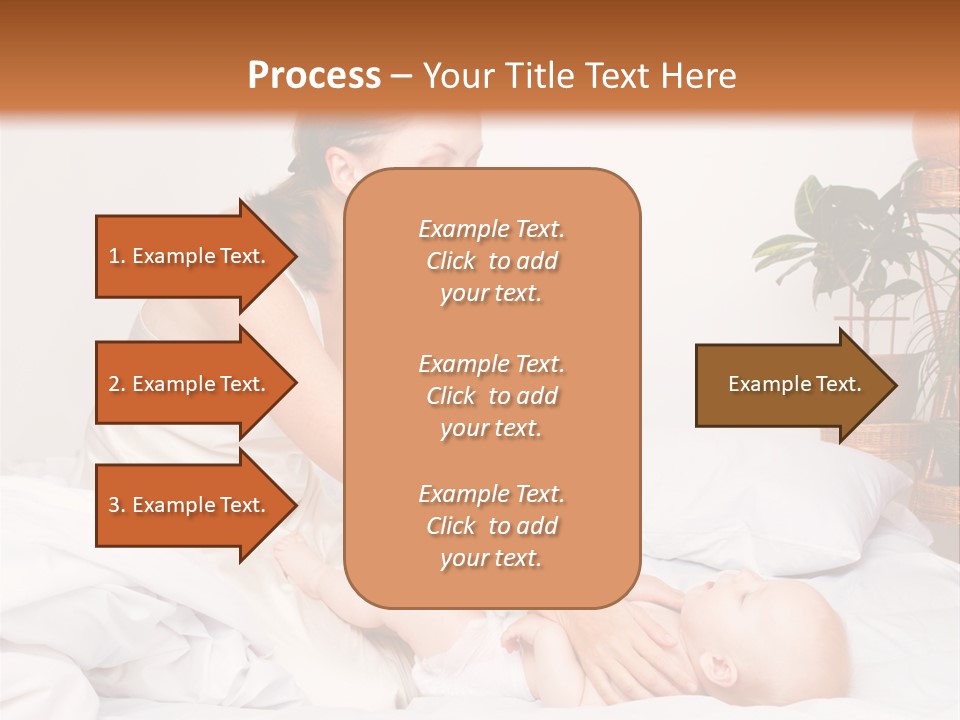 Cute Exercise Parenting PowerPoint Template