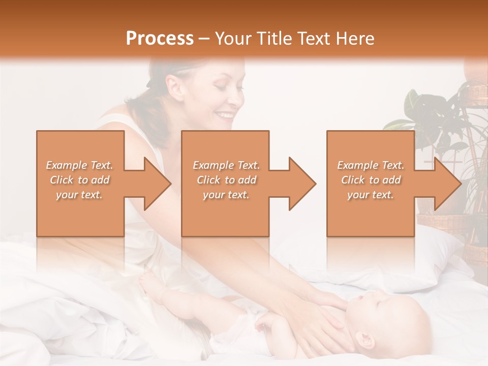 Cute Exercise Parenting PowerPoint Template