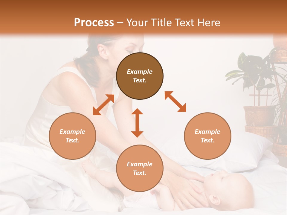 Cute Exercise Parenting PowerPoint Template