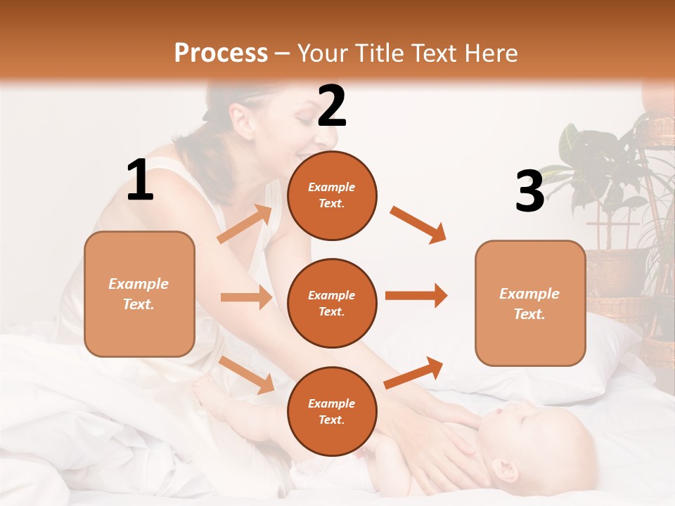 Cute Exercise Parenting PowerPoint Template