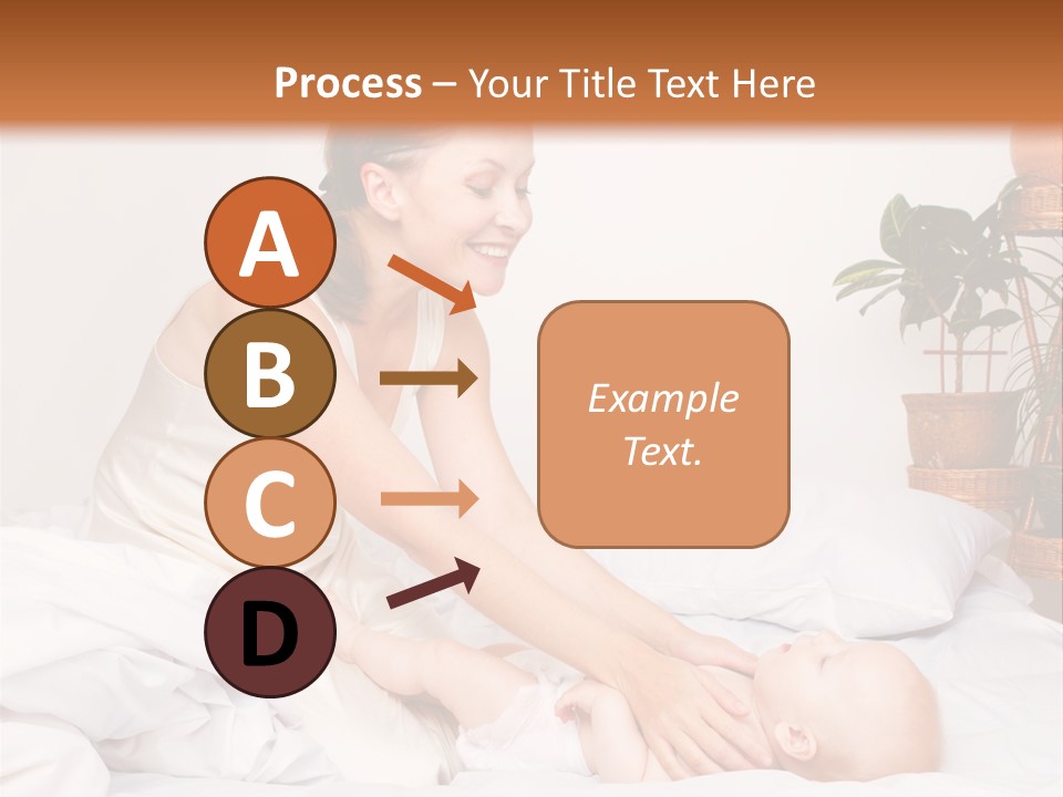 Cute Exercise Parenting PowerPoint Template