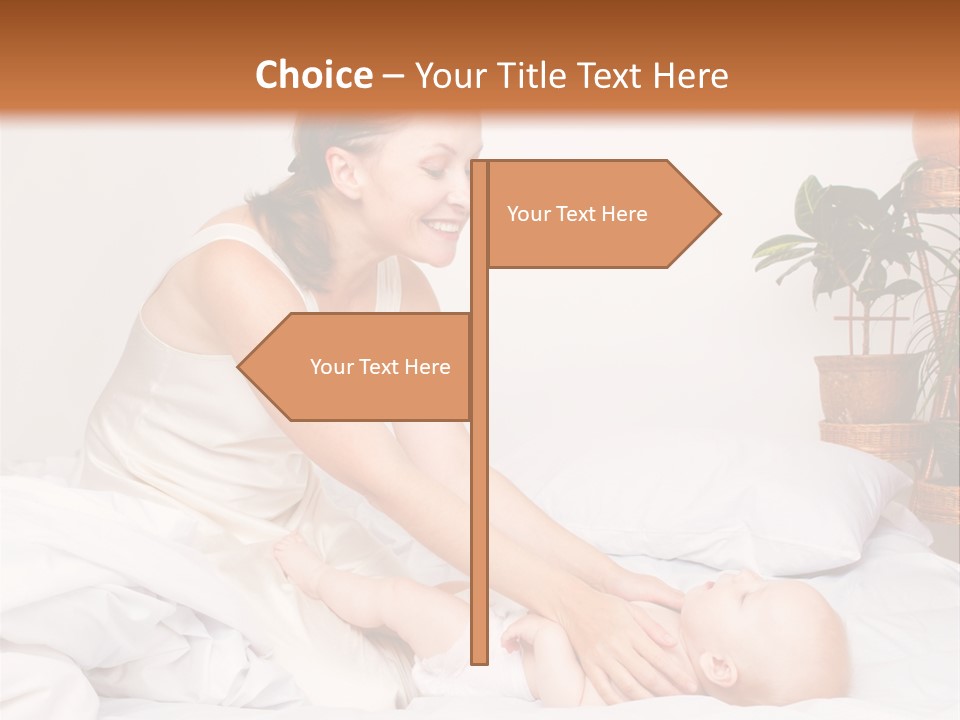 Cute Exercise Parenting PowerPoint Template