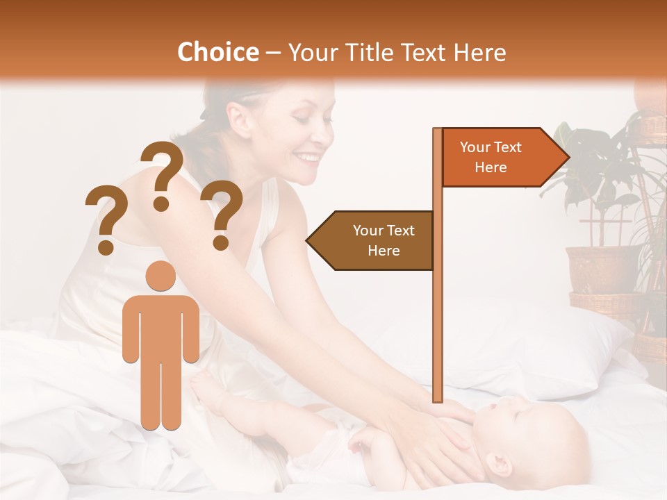 Cute Exercise Parenting PowerPoint Template