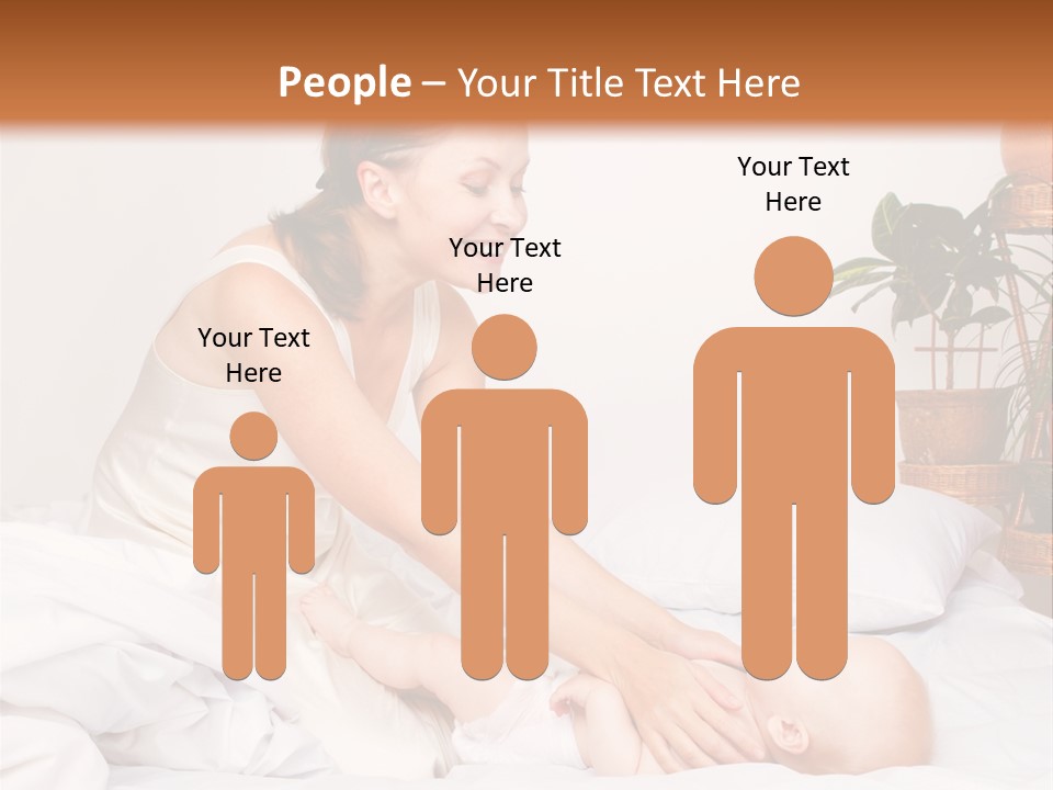 Cute Exercise Parenting PowerPoint Template