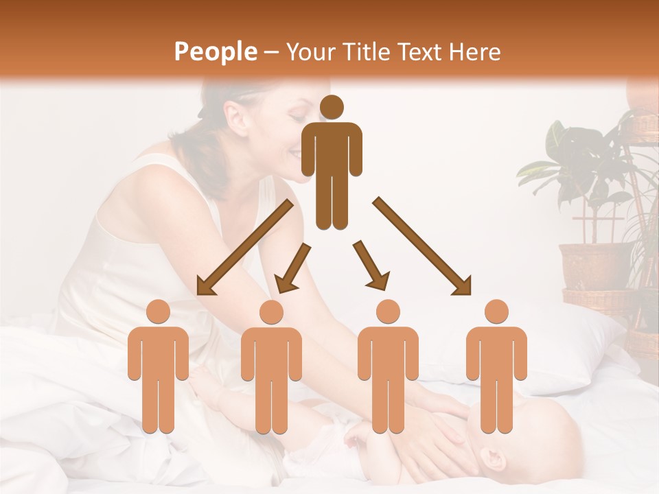 Cute Exercise Parenting PowerPoint Template