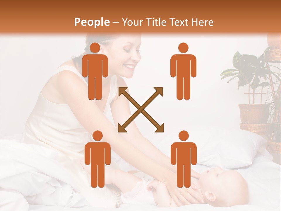 Cute Exercise Parenting PowerPoint Template