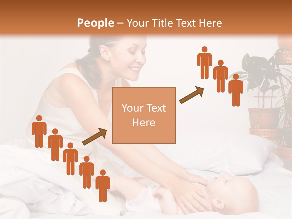 Cute Exercise Parenting PowerPoint Template