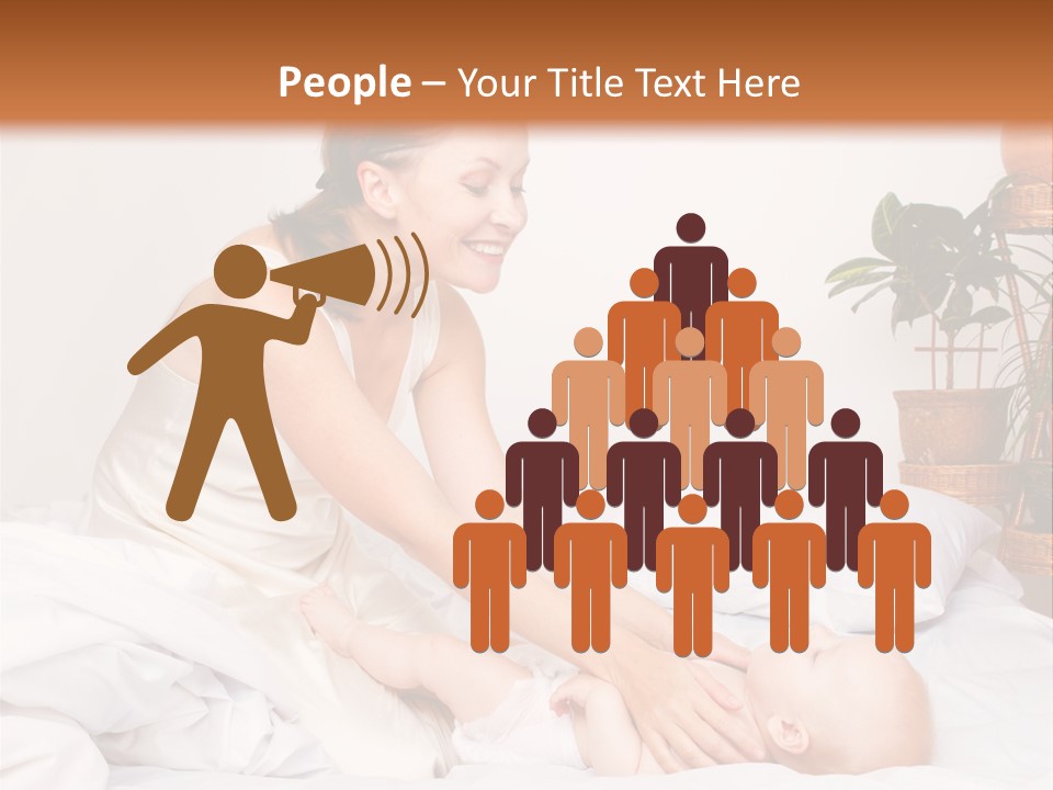 Cute Exercise Parenting PowerPoint Template