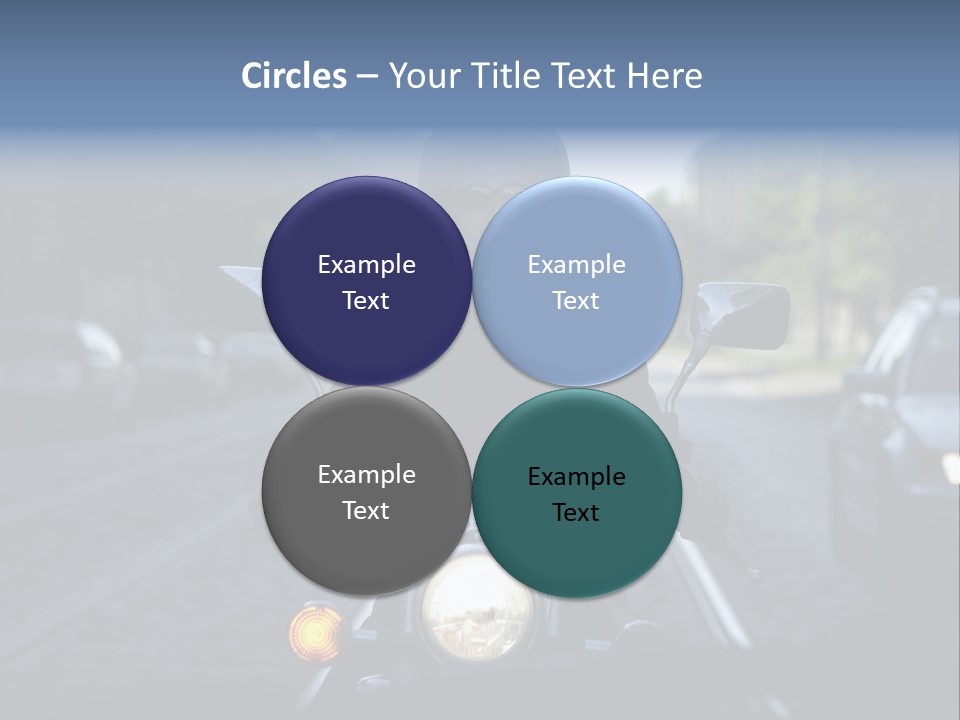 Ride Cycle Travel PowerPoint Template