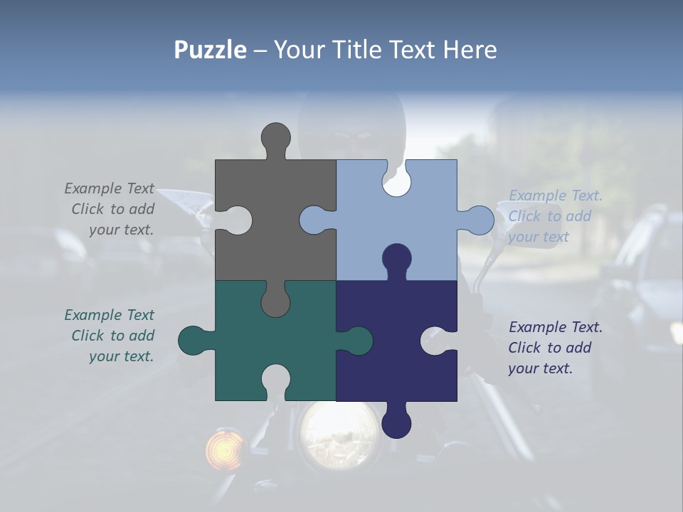 Ride Cycle Travel PowerPoint Template