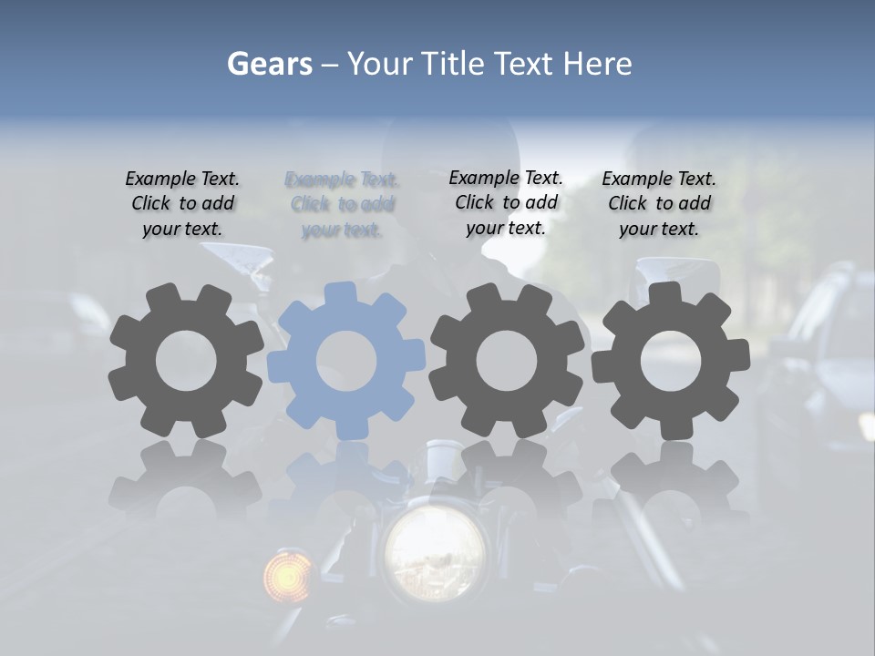 Ride Cycle Travel PowerPoint Template