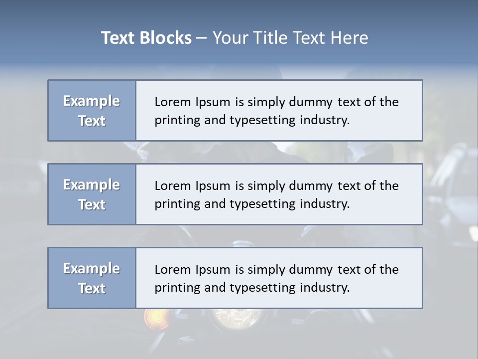 Ride Cycle Travel PowerPoint Template