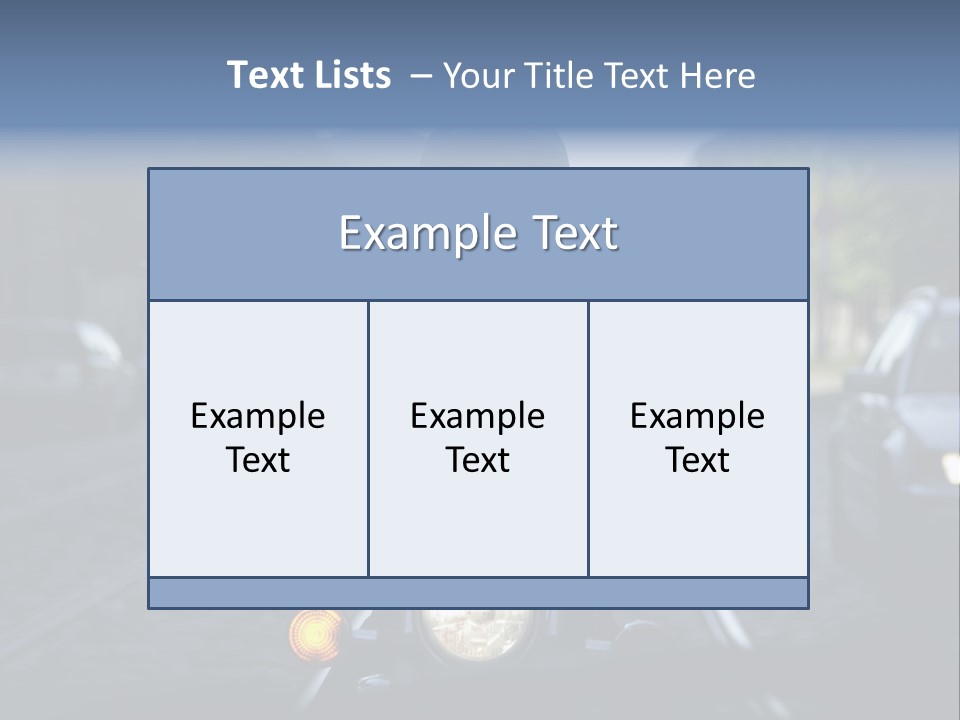 Ride Cycle Travel PowerPoint Template