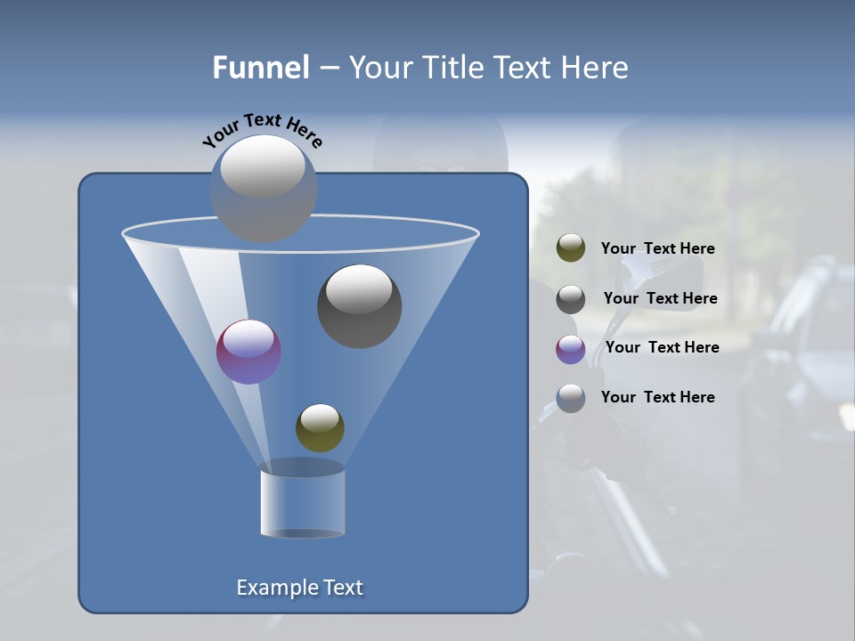 Ride Cycle Travel PowerPoint Template
