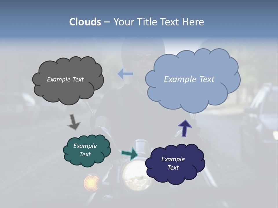 Ride Cycle Travel PowerPoint Template