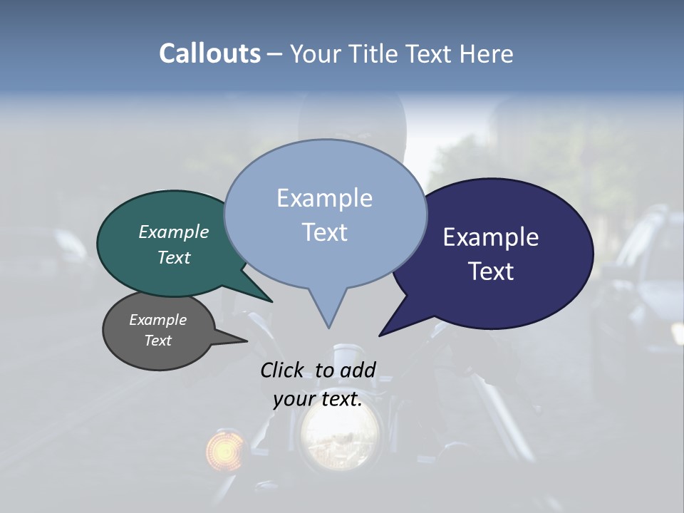 Ride Cycle Travel PowerPoint Template