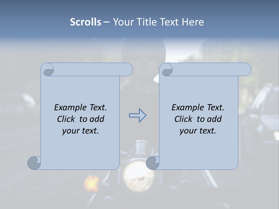 Ride Cycle Travel PowerPoint Template