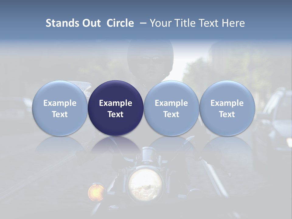 Ride Cycle Travel PowerPoint Template