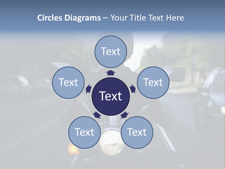 Ride Cycle Travel PowerPoint Template