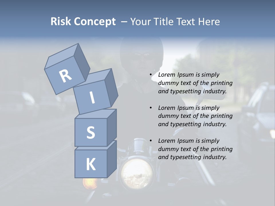 Ride Cycle Travel PowerPoint Template