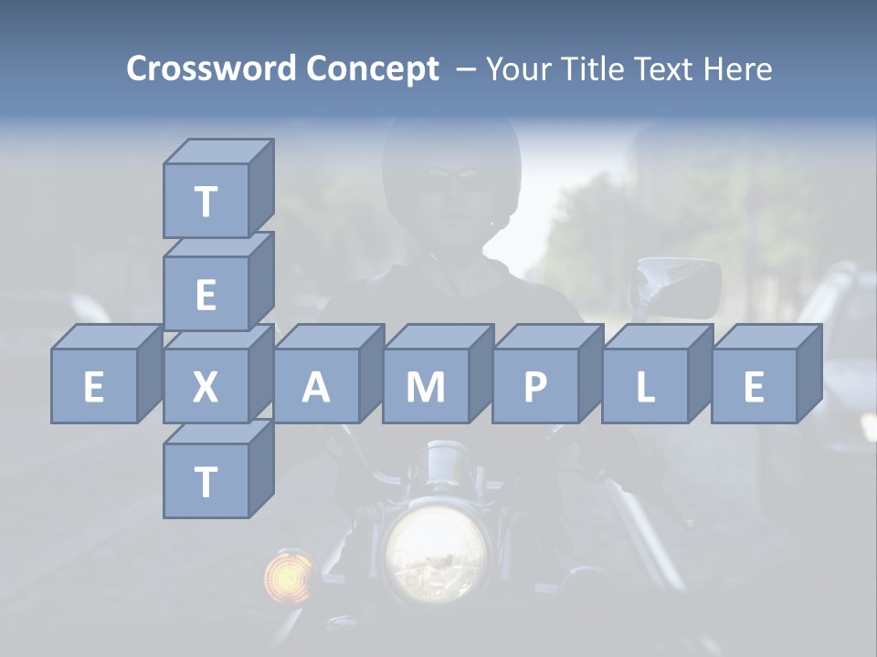 Ride Cycle Travel PowerPoint Template