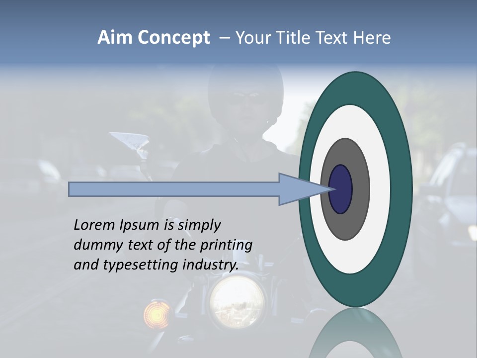 Ride Cycle Travel PowerPoint Template