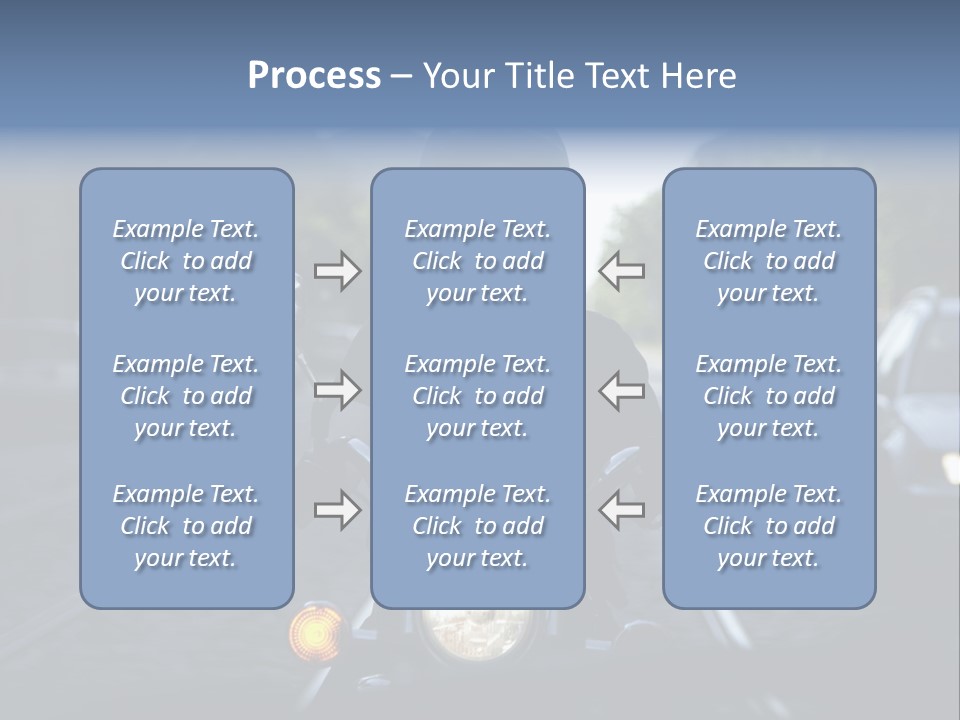 Ride Cycle Travel PowerPoint Template