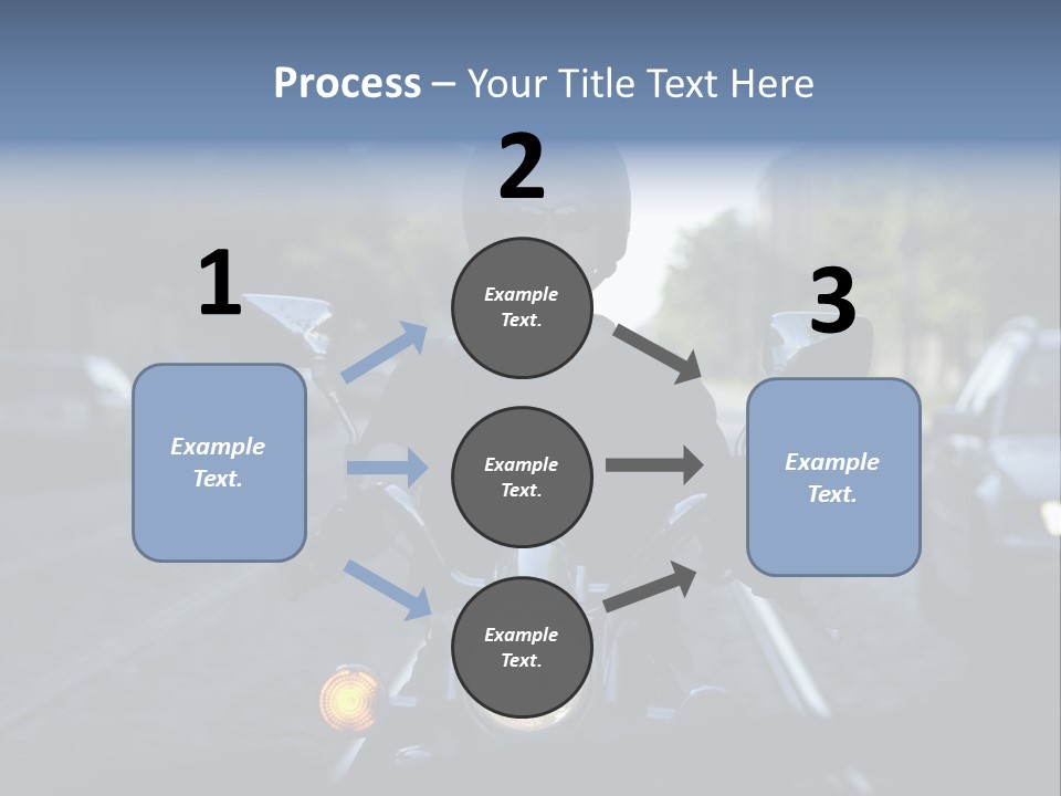 Ride Cycle Travel PowerPoint Template