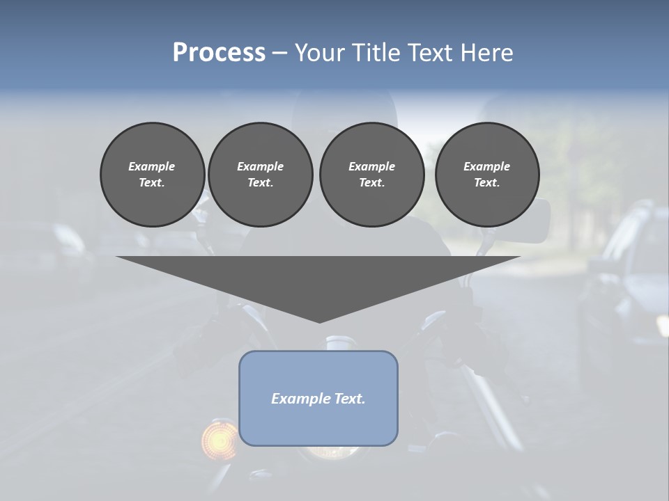 Ride Cycle Travel PowerPoint Template