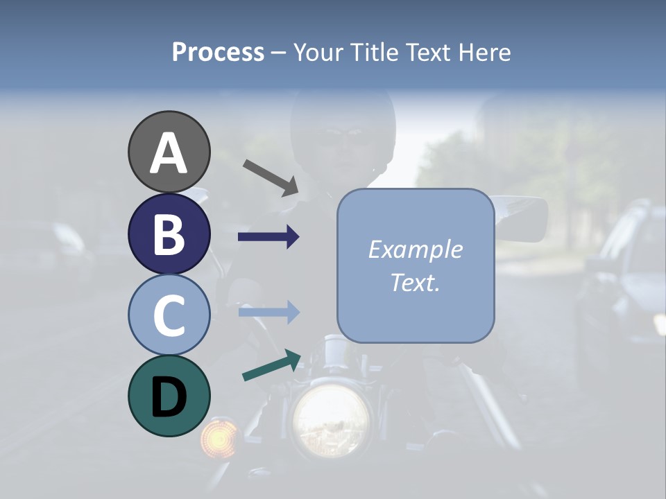 Ride Cycle Travel PowerPoint Template