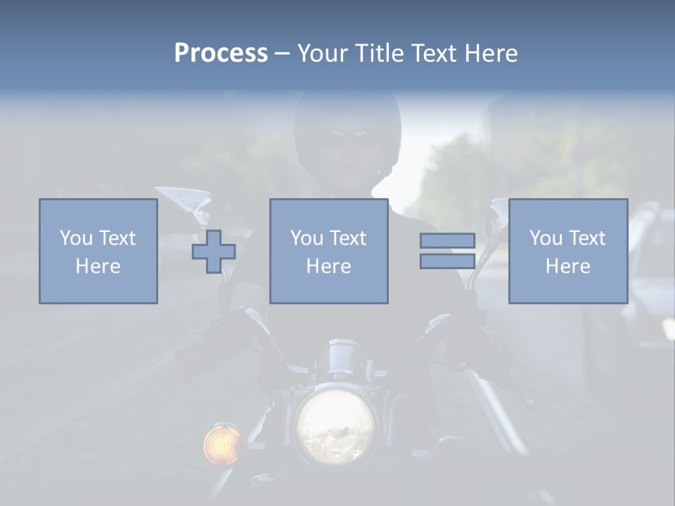Ride Cycle Travel PowerPoint Template