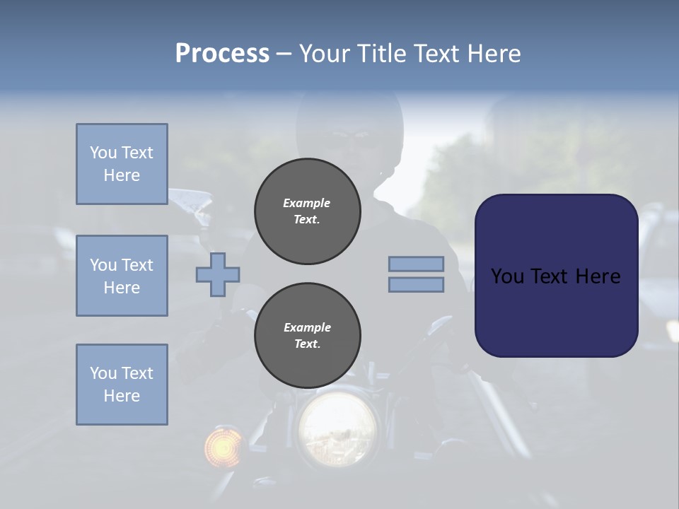 Ride Cycle Travel PowerPoint Template