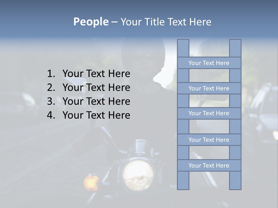 Ride Cycle Travel PowerPoint Template