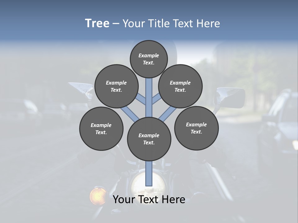 Ride Cycle Travel PowerPoint Template