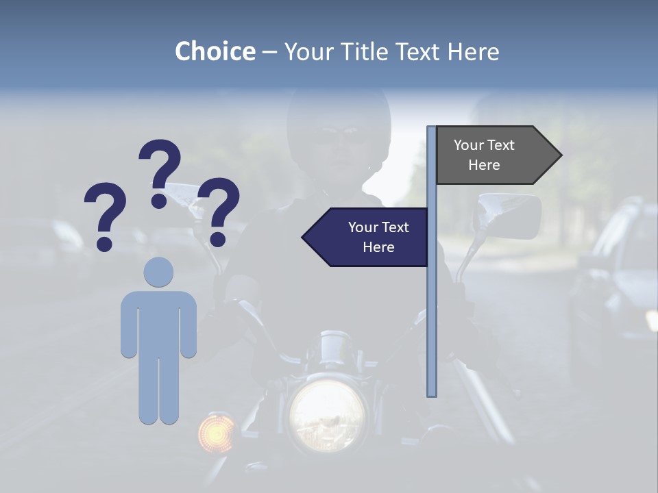 Ride Cycle Travel PowerPoint Template