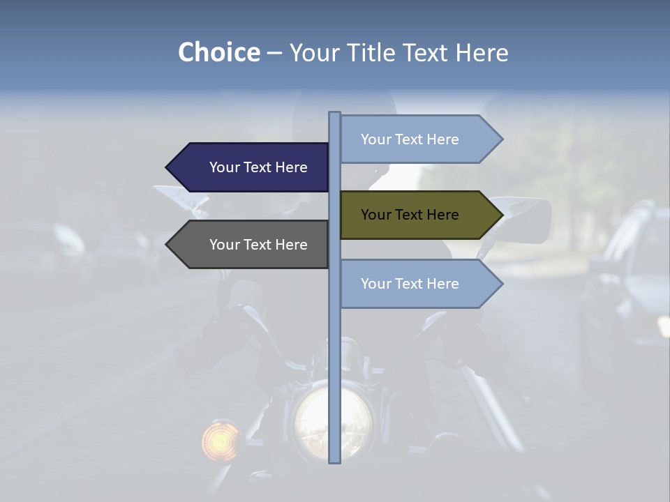 Ride Cycle Travel PowerPoint Template