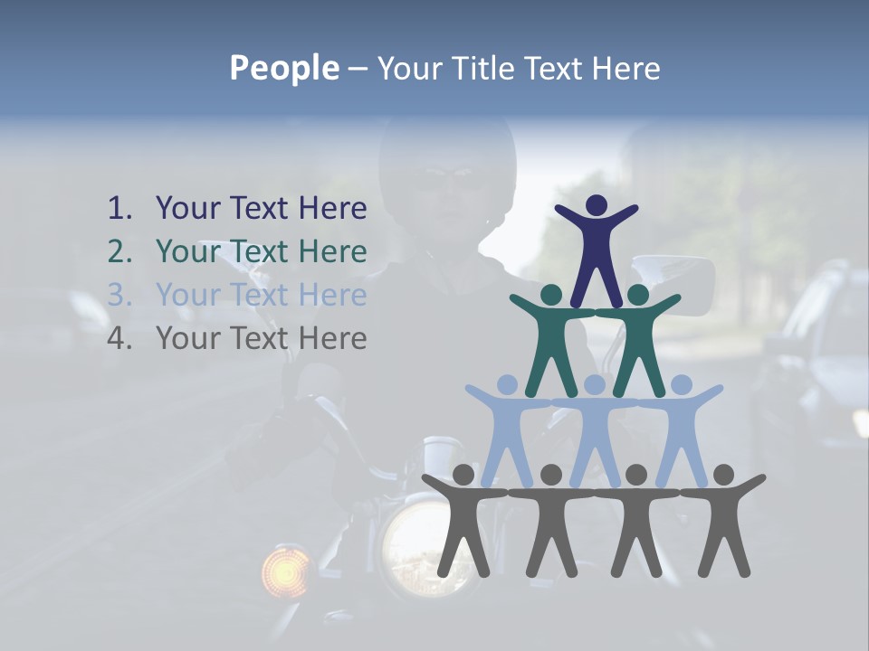 Ride Cycle Travel PowerPoint Template
