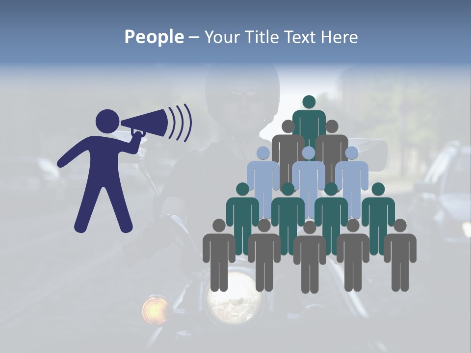 Ride Cycle Travel PowerPoint Template