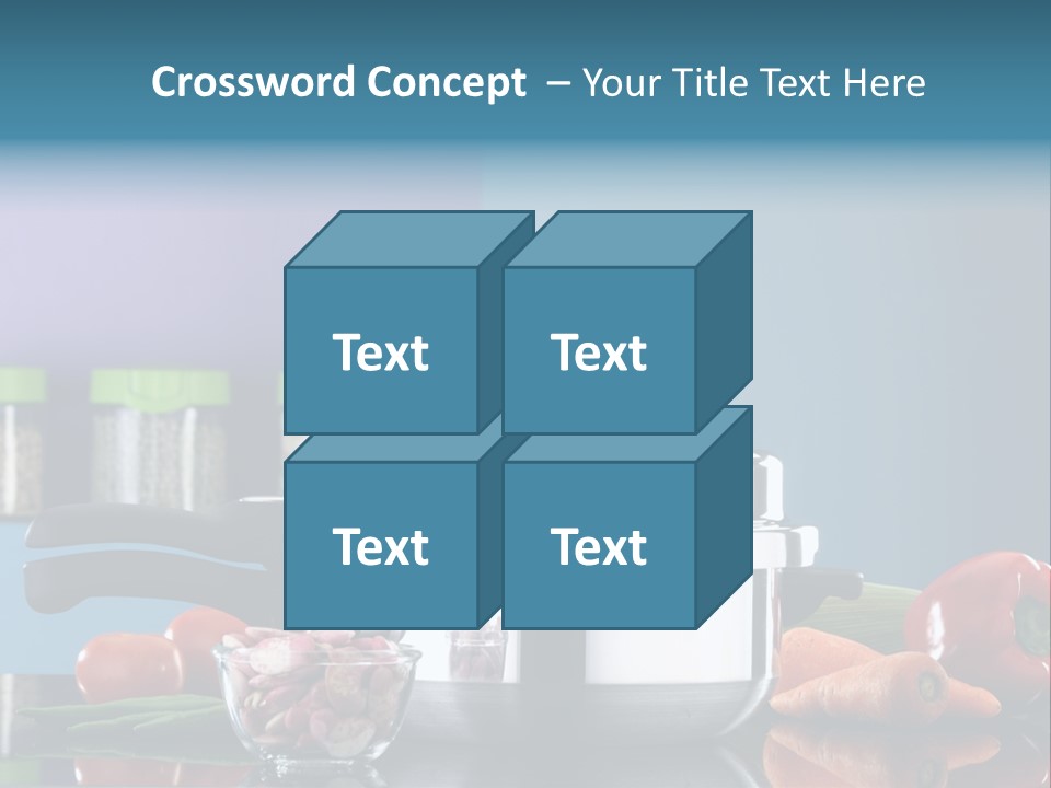 Kitchen Diet Cookery PowerPoint Template