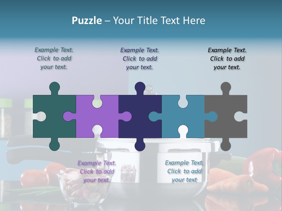 Kitchen Diet Cookery PowerPoint Template