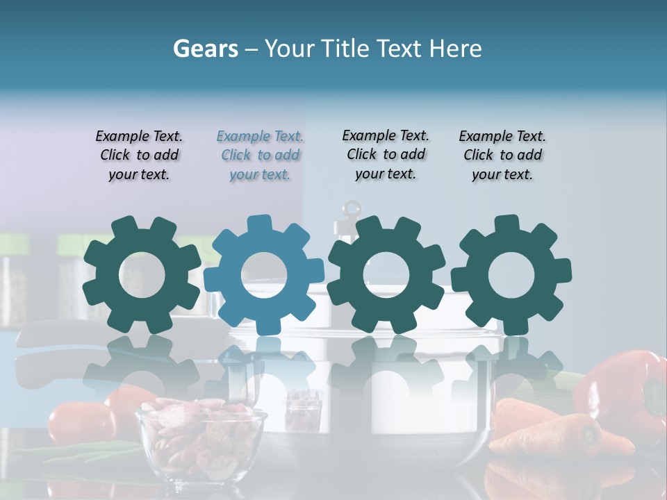 Kitchen Diet Cookery PowerPoint Template