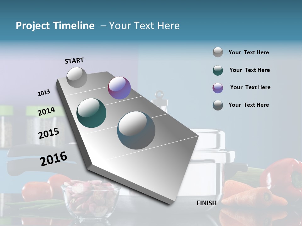 Kitchen Diet Cookery PowerPoint Template