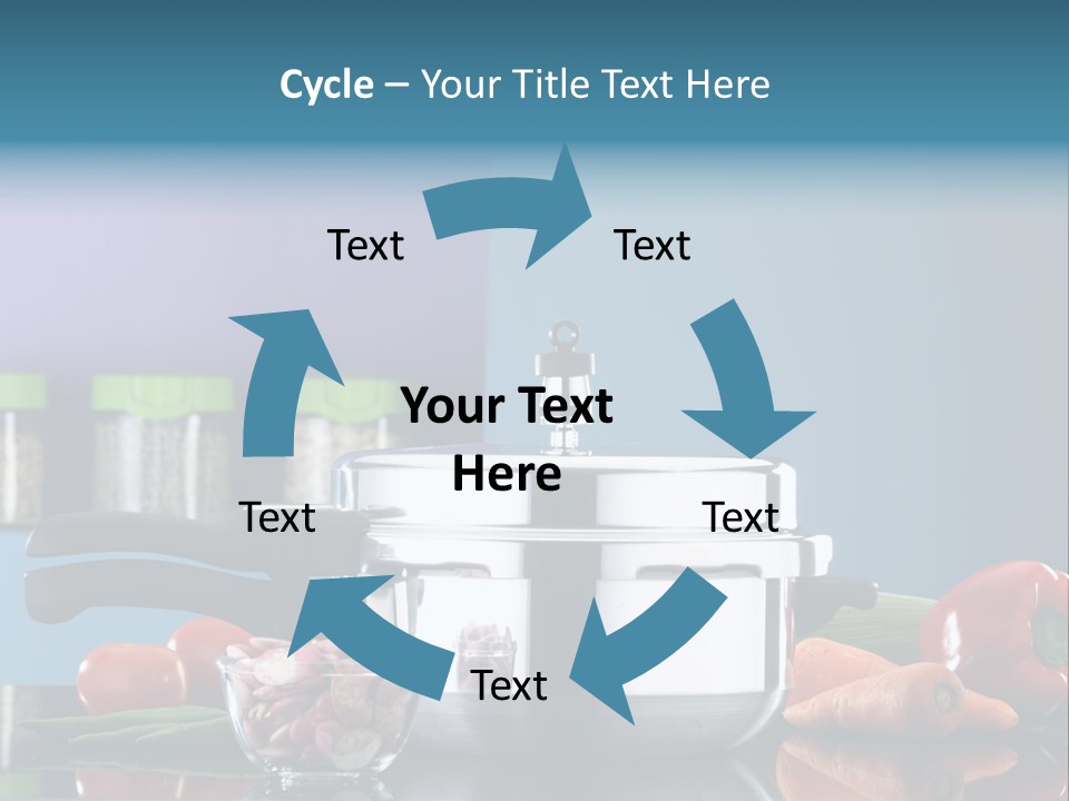 Kitchen Diet Cookery PowerPoint Template