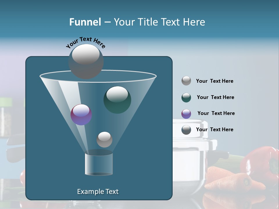 Kitchen Diet Cookery PowerPoint Template