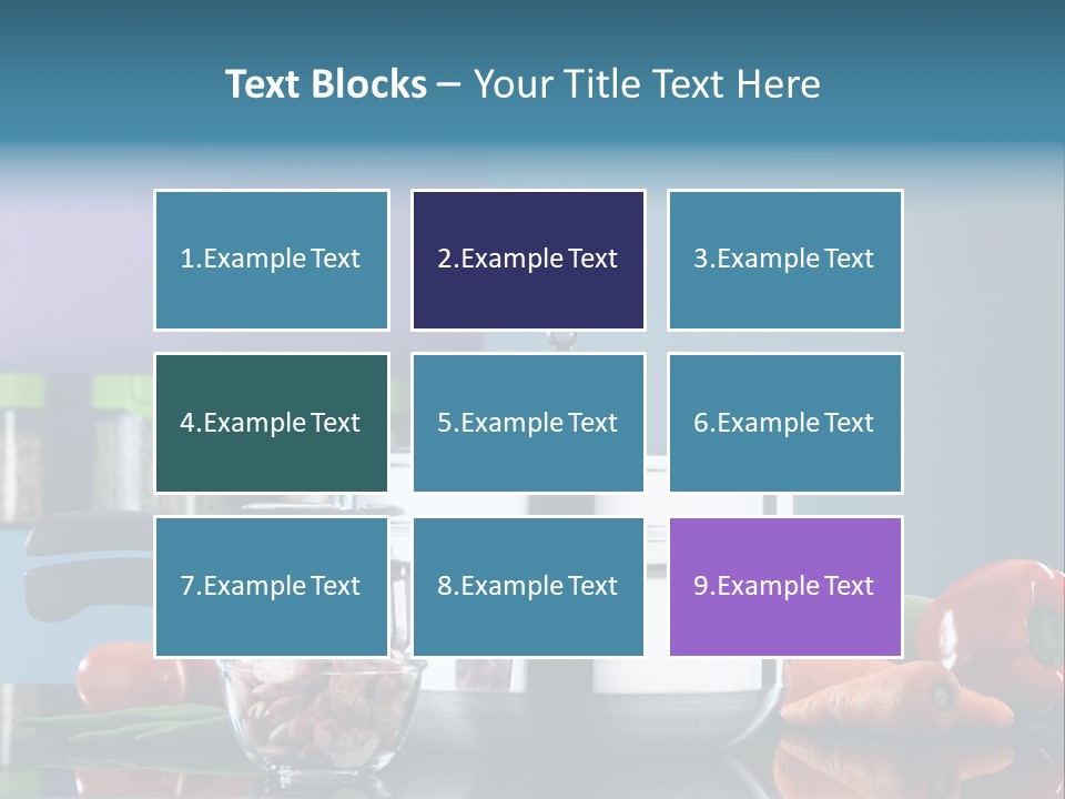 Kitchen Diet Cookery PowerPoint Template