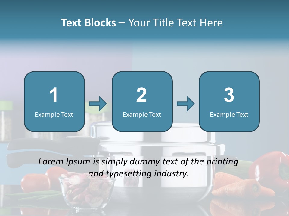 Kitchen Diet Cookery PowerPoint Template