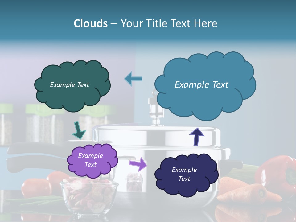 Kitchen Diet Cookery PowerPoint Template