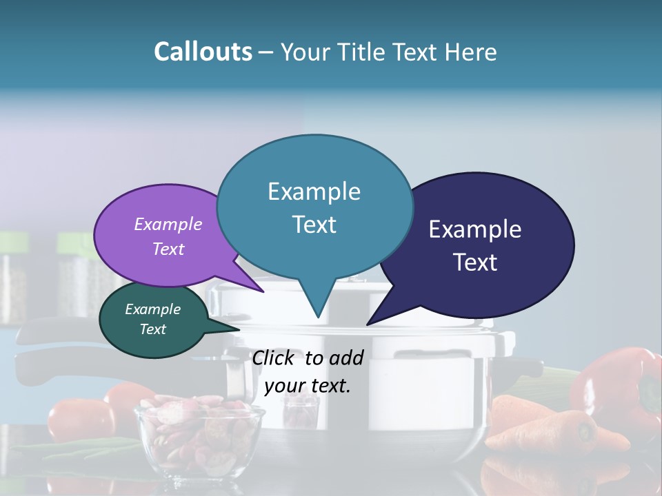 Kitchen Diet Cookery PowerPoint Template